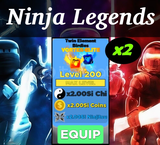 ninja legends twin element birdies vortex elite