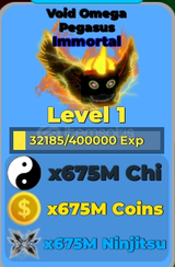 NİNJA LEGENDS VOİD OMEGA PEGASUS(IMMORTAL)