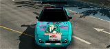 Polis sirenli Nissan 180sx 414hp