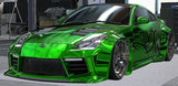 NİSSAN 350Z 2000HP GREEN CHROME CPM 2