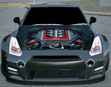 Nissan GT-R 414hp özel motor HD motor çizim 