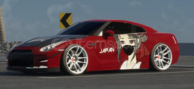 Nissan GT-R R35 – Anime Livery - Air - CPM2 Nissan GT-R R35 – Anime Livery - Air - CPM2