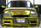 NİSSAN SKYLİNE R34 2000HP GOLD CHROME CPM 2