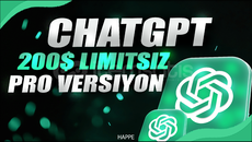 ⭐Limit Yok |✅ChatGPT Pro VERSİYON