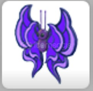 No Pot Violet Butterfly