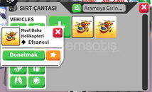 2x Noel Baba Helikopteri 2x Noel Baba Helikopteri