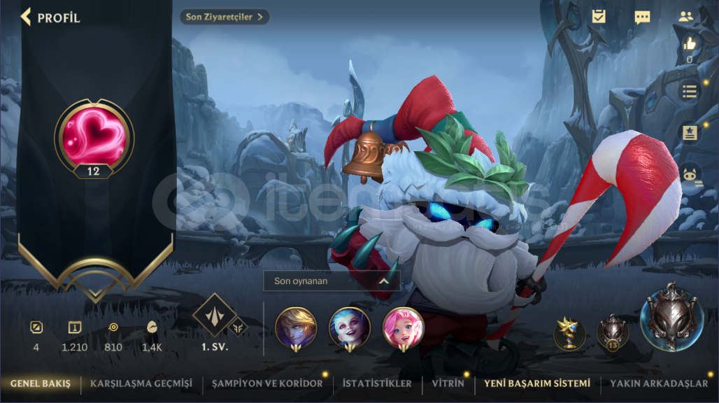 Noel Baba Veigar + Ay Canavarı Jarvan IV Noel Baba Veigar + Ay Canavarı Jarvan IV