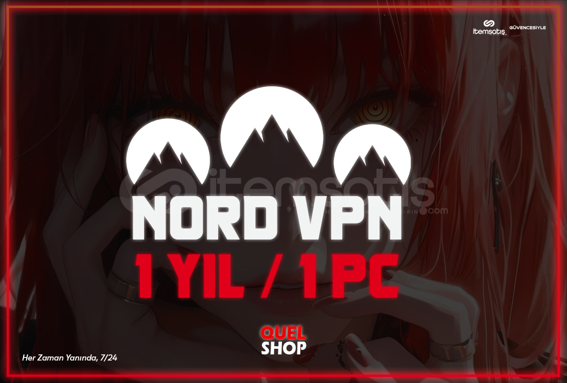 ⭐ NORD VPN 1 YIL / 1 PC ✅ 6 AY GARANTİLİ ⭐ NORD VPN 1 YIL / 1 PC ✅ 6 AY GARANTİLİ