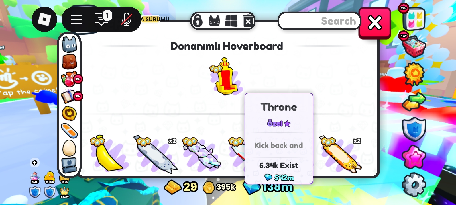 Normal throne hovarboard  Normal throne hovarboard