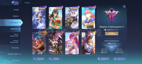 Novaria collector+karina koflu mlbb hesabı