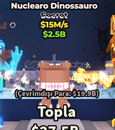NUCLEARO DİNOSSAURO 15M/S