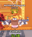 Nuclearo dinossauro 90m/s En Ucuzu!