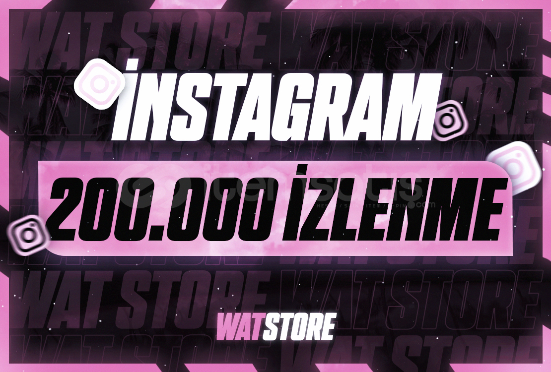 ✨ İNSTAGRAM 200.000 İZLENME ✨ İNSTAGRAM 200.000 İZLENME