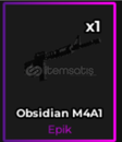 Obsidian M4 - Roblox Ohio