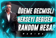 ÖDEME GEÇMİŞLİ TEL - MAİL DEĞİŞEN RANDOM HESAP