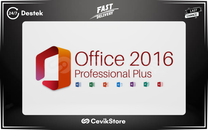 Office 2016 Pro Plus Lisans Online Key 64/32Bit