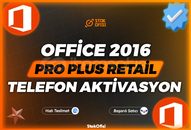 Office 2016 Pro Plus – Retail Telefon Aktivasyo