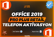 Office 2019 Pro Plus – Retail Telefon Aktivasyo
