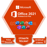 Office 2021 Pro Plus Key ANLIK TESLİMAT