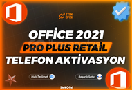 Office 2021 Pro Plus – Retail Telefon Aktivasyo