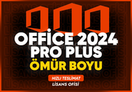 Office 2024 Pro Plus - Ömür Boyu Sınırsız