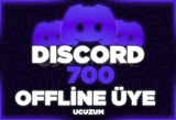 ✨[OFFLİNE]✨ 700 Discord Üye | OTOMATİK TESLİMAT