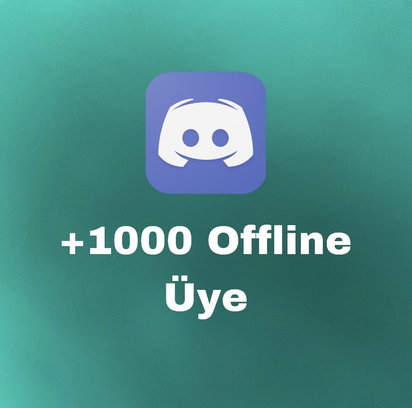 [Offline] Discord 1000 Üye (ANLIK!)