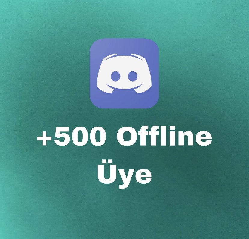 [Offline] Discord 500 Üye (ANLIK!)