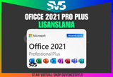 Oficce 2021 Pro Plus Lisanslama