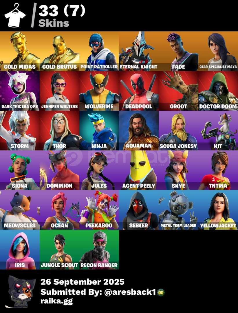 Og + stw maili değişen Türk fortnite hesabı Og + stw maili değişen Türk fortnite hesabı