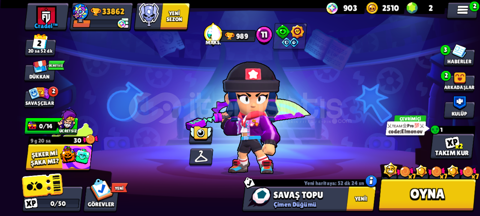 Öğrenciden çok uygun fiyata BrawlStars hesabi Öğrenciden çok uygun fiyata BrawlStars hesabi