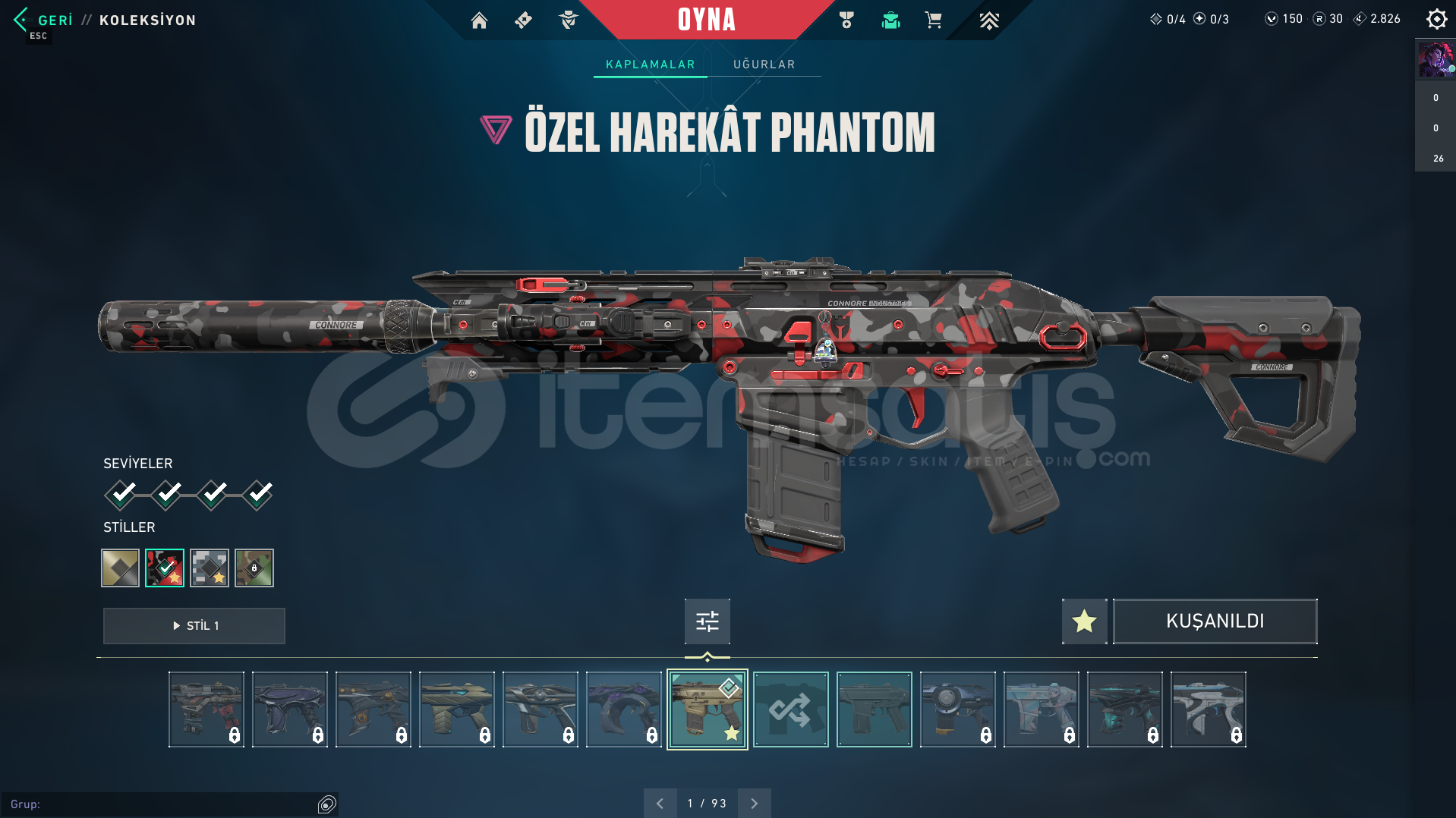 ÖH PHANTOM ÇAPRAŞIK VANDAL TR KURULUM MAİLLİ ÖH PHANTOM ÇAPRAŞIK VANDAL TR KURULUM MAİLLİ