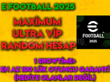 ⭐️OHA! MAXİMUM ULTRA VİP RANDOM HESAP⭐️