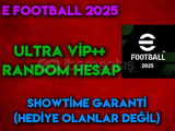 ⭐️OHA! ULTRA VİP+ RANDOM HESAP GARANTİ SHOWTİME