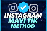 ⭐OHAA ÜCRETSİZ+KALICI İNSTAGRAM MAVİ TİK ME