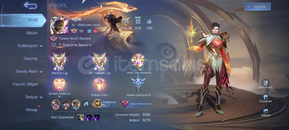 ✨OLD GLOBAL VE TR 1 ALU MAİN HESAP 