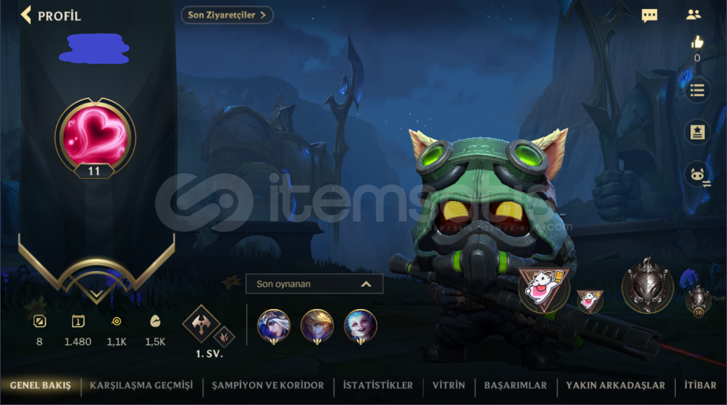 Omega Timi Teemo + Cadı Vex Omega Timi Teemo + Cadı Vex