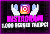 ⭐(ÖMÜR BOYU)⭐ 1.000 Instagram GERÇEK Takipçi