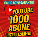 [Ömür boyu] 1000 Organik Gerçek Abone - YouTube