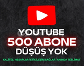 [Ömür boyu] 500 Organik Gerçek Abone - YouTube
