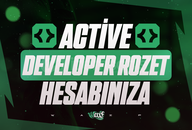 ⭐[ÖMÜR BOYU] Discord Active Developer Rozet