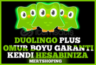 ✨️ [ÖMÜR BOYU GARANTİ] DUOLINGO PLUS ✨️