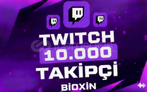 Ömür Boyu Garanti-Twitch 10.000 Takipçi