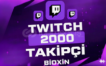 Ömür Boyu Garanti-Twitch 2000 Takipçi