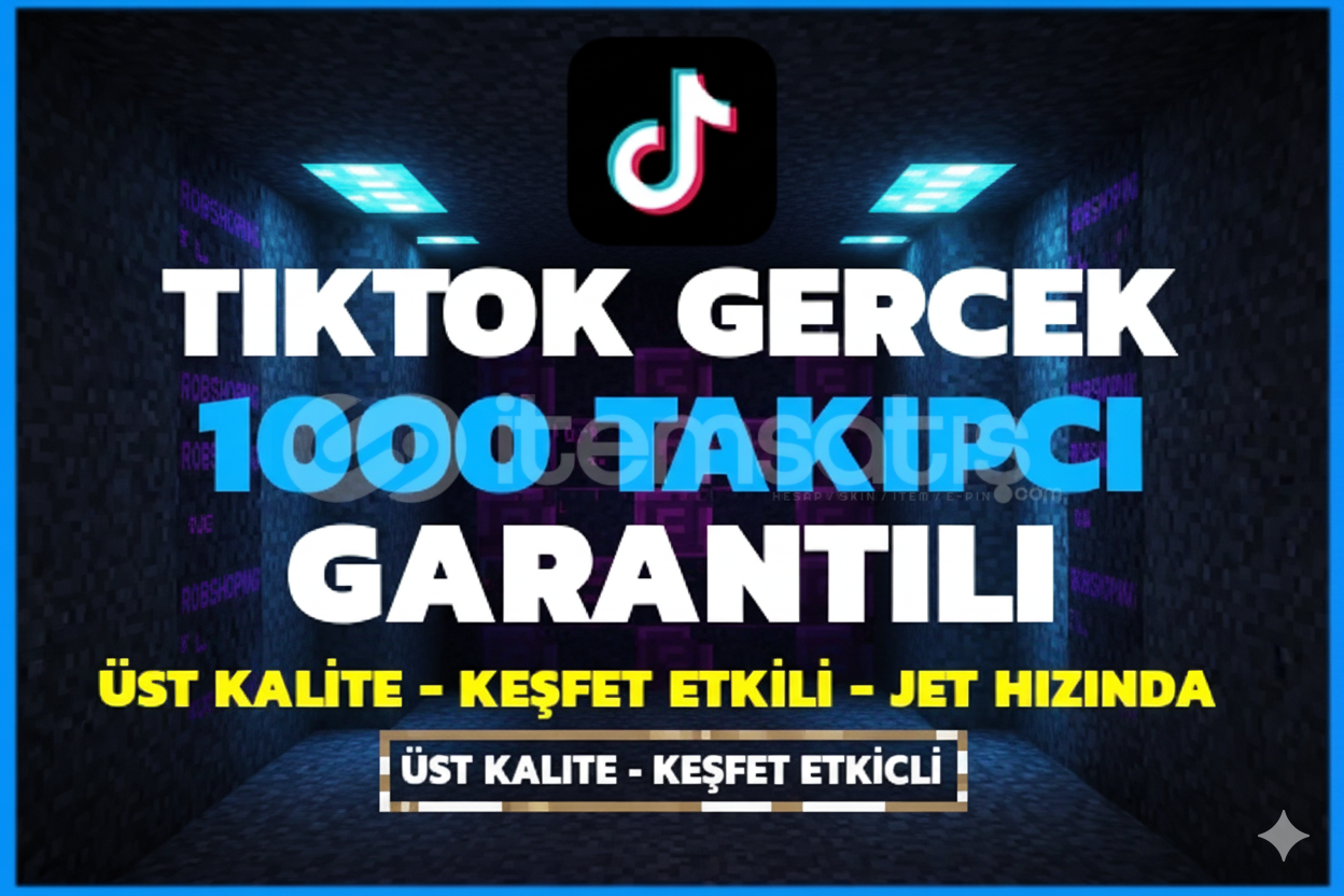 ⚡️ÖMÜR BOYU GARANTİLİ⚡️- 1.000 TikTok Takipçi ⚡️ÖMÜR BOYU GARANTİLİ⚡️- 1.000 TikTok Takipçi