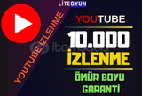 ÖMÜR BOYU GARANTİLİ 10.000 İZLENME