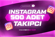 [Ömür Boyu Garantili] 500 Instagram Takipçi