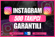 ⭐ [ÖMÜR BOYU] Garantili 500 Takipci
