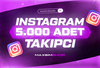 [Ömür Boyu Garantili] 5000 Instagram Takipçi 