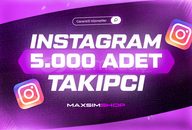 [Ömür Boyu Garantili] 5000 Instagram Takipçi 